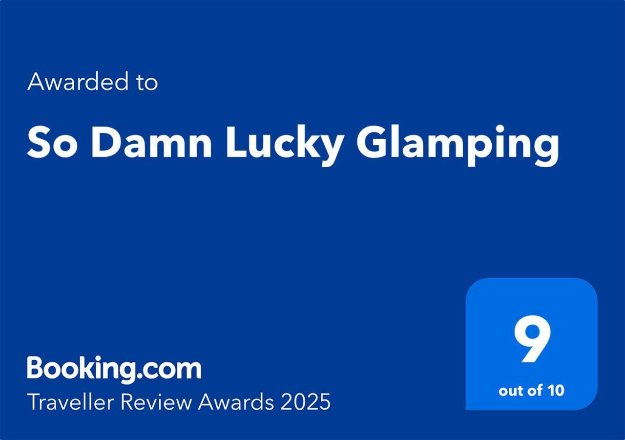 Отель So Damn Lucky Glamping Юклулет Экстерьер фото